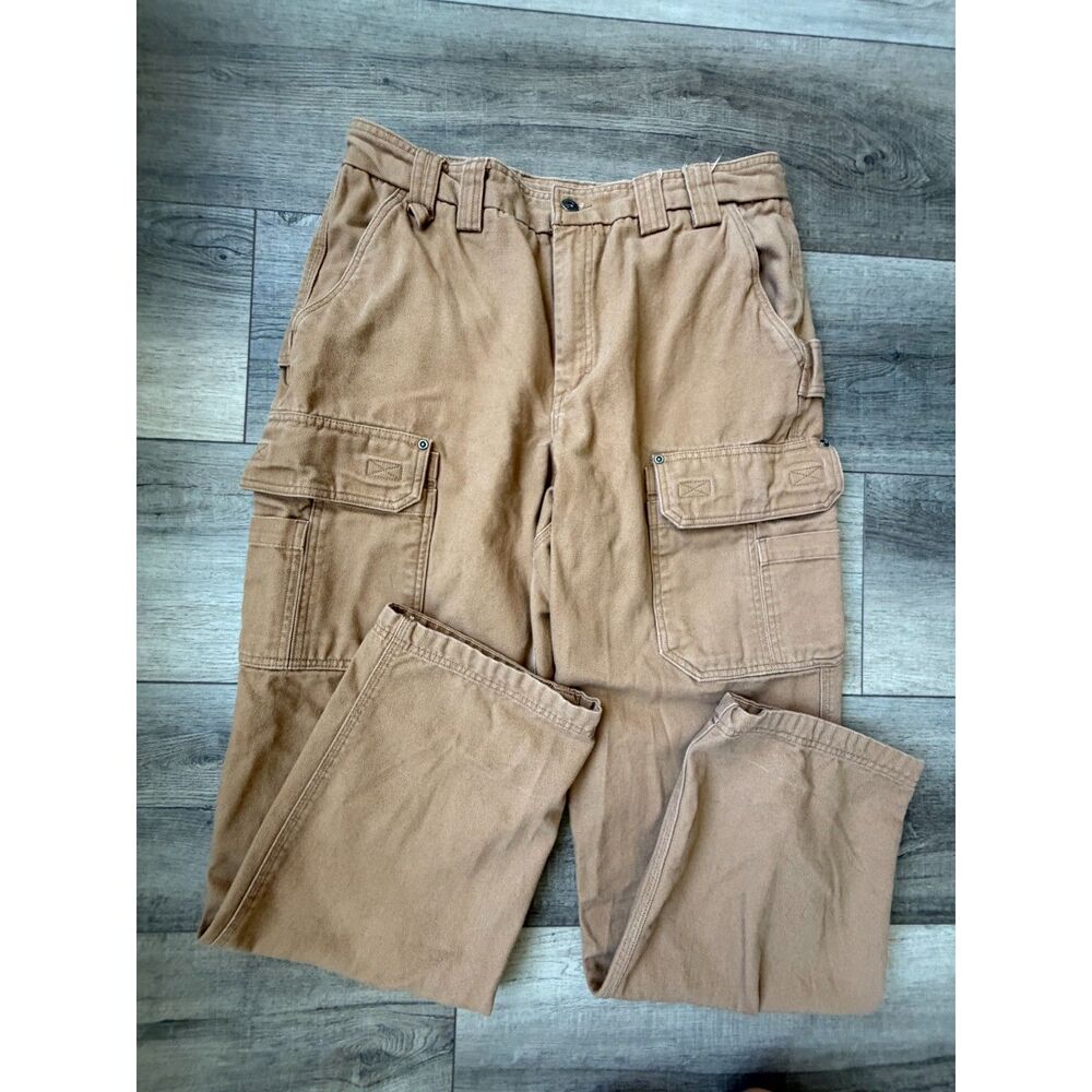 The Duluth Trading Co Tan Canvas Workwear Carpenter Fire Hose 36x36